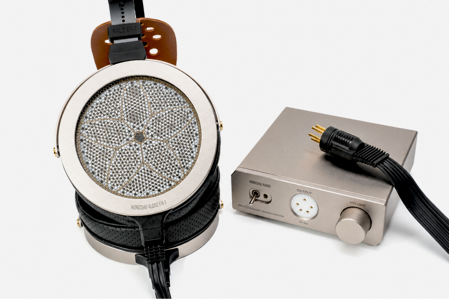 虹曙音響 HONGSHU Audio EH-1 & EHA-1 靜電耳罩耳機系統組合
